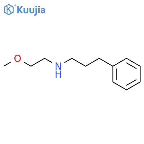 (2-methoxyethyl)(3-phenylpropyl)amine structure
