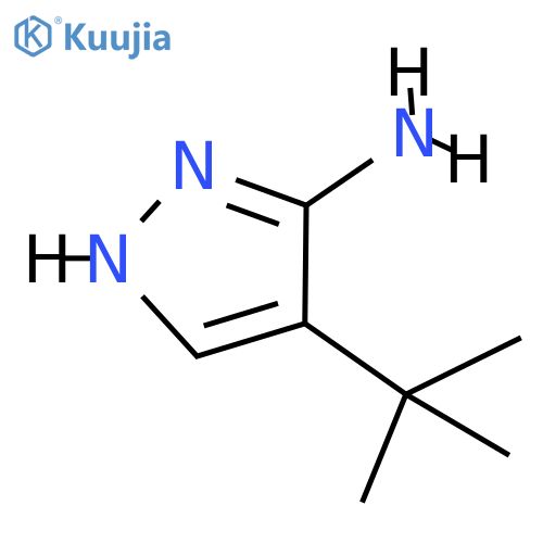 4-Tert-Butyl-1H-pyrazol-3-amine structure