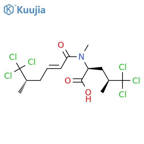 (-)-Herbacic acid structure