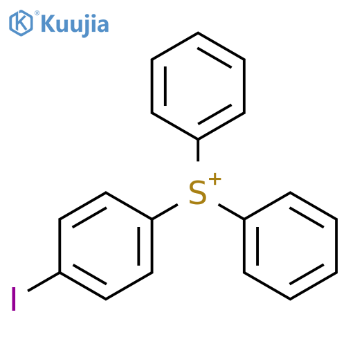 Sulfonium, (4-iodophenyl)diphenyl- structure