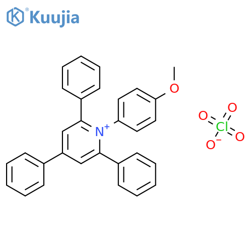 Pyridinium, 1-(4-methoxyphenyl)-2,4,6-triphenyl-, perchlorate structure