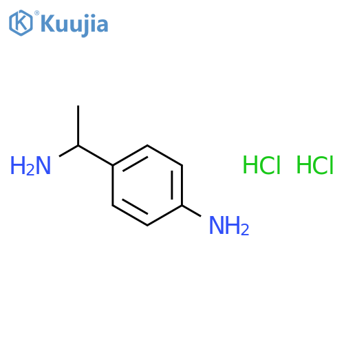 (S)-4-(1-Aminoethyl)aniline dihydrochloride structure