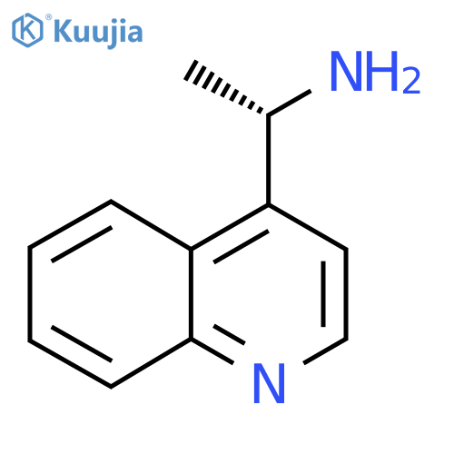 (1S)-1-(quinolin-4-yl)ethan-1-amine structure