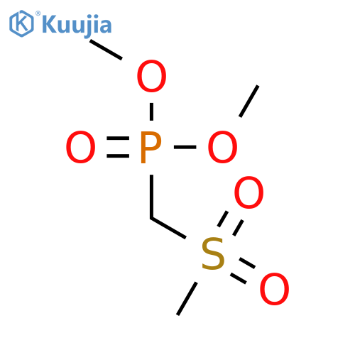 dimethyl (methanesulfonylmethyl)phosphonate structure