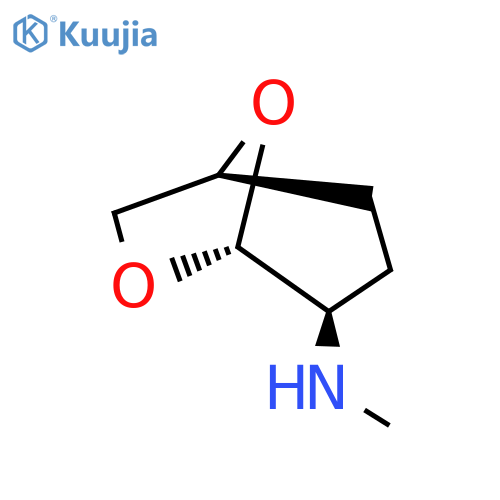 (1S,4R,5R)-N-methyl-6,8-dioxabicyclo3.2.1octan-4-amine structure