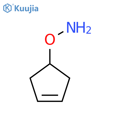 O-(cyclopent-3-en-1-yl)hydroxylamine structure