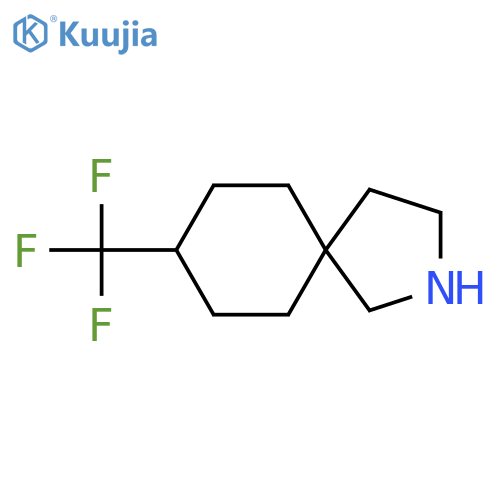 (5s,8s)-8-(trifluoromethyl)-2-azaspiro4.5decane structure