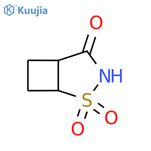 2lambda6-Thia-3-azabicyclo[3.2.0]heptane-2,2,4-trione structure