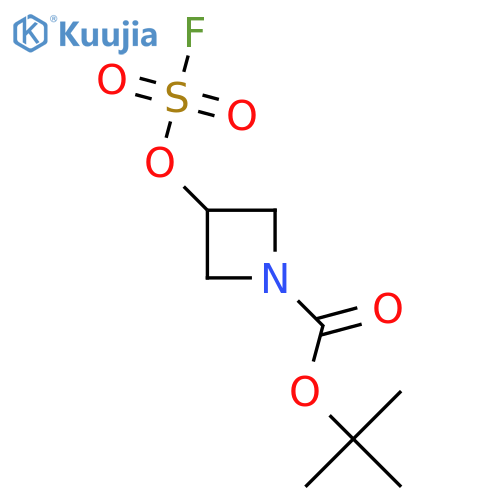 Tert-butyl 3-fluorosulfonyloxyazetidine-1-carboxylate structure