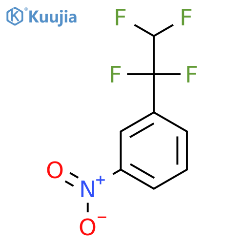 1-Nitro-3-(1,1,2,2-tetrafluoroethyl)benzene structure