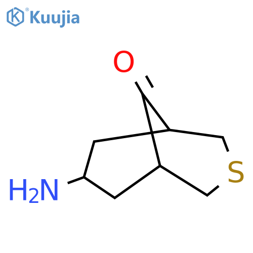 7-amino-3-thiabicyclo3.3.1nonan-9-one structure