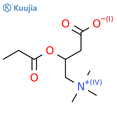 Carnitine; (S)-form, O-Propanoyl structure