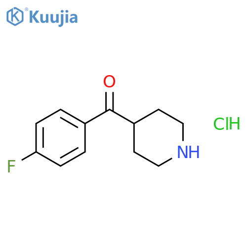 4-(4-Fluorobenzoyl)piperidine hydrochloride structure