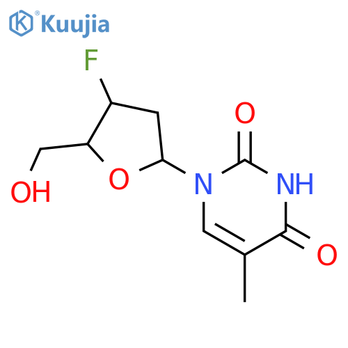 3'-Fluoro-3'-deoxythymidine structure