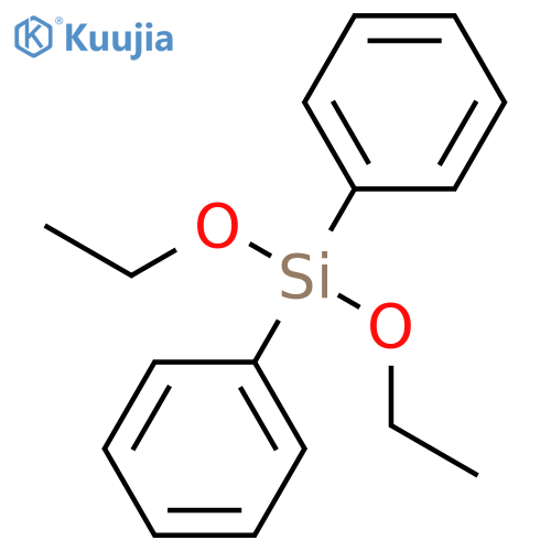 Diethoxydiphenylsilane structure