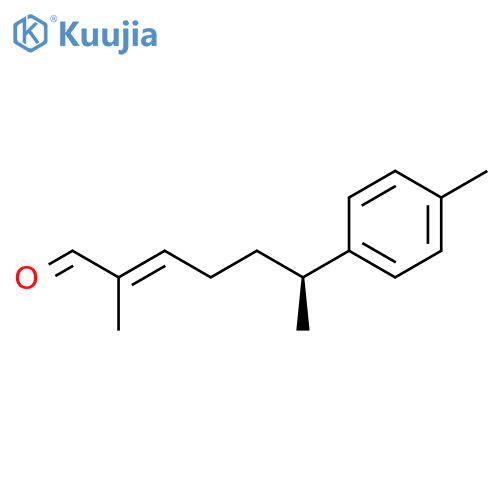 2-Heptenal,2-methyl-6-(4-methylphenyl)-, (2E,6S)- structure