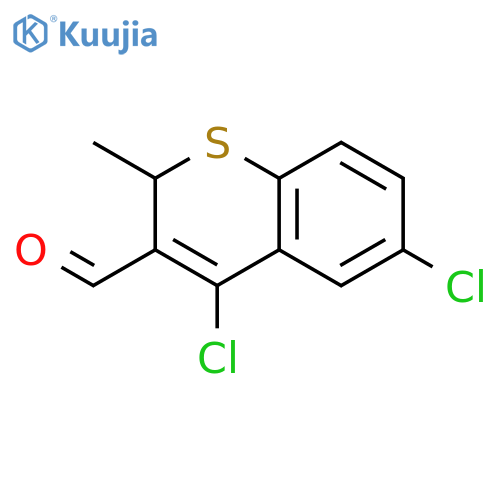 4,6-Dichloro-2-methyl-2H-1-benzothiine-3-carbaldehyde structure