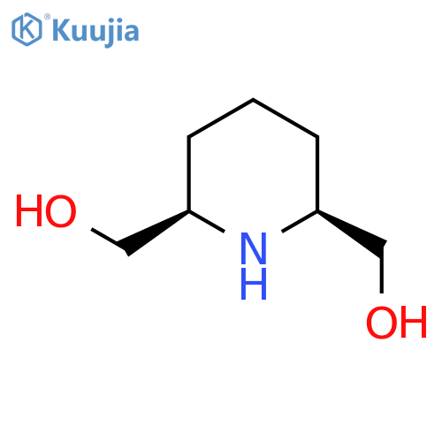 ((2R,6S)-Piperidine-2,6-diyl)dimethanol structure