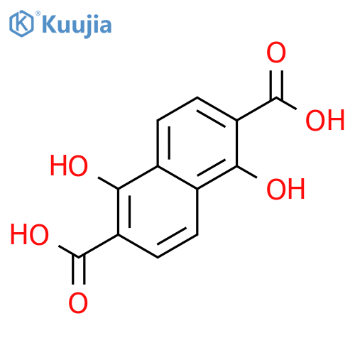 1,5-Dihydroxynaphthalene-2,6-dicarboxylic Acid structure