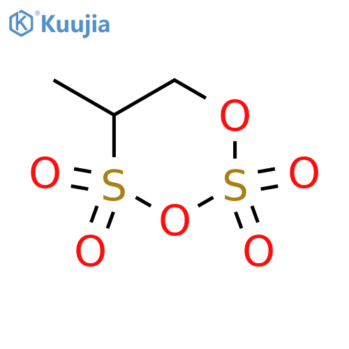 1,3,2,4-Dioxadithiane,5-methyl-, 2,2,4,4-tetraoxide structure