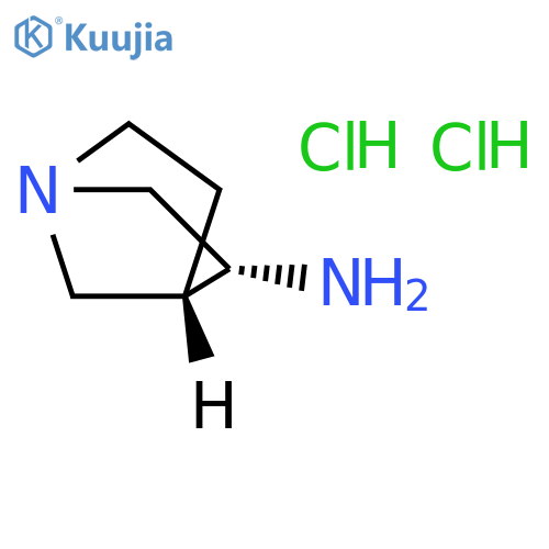 (1S,3R,4R)-1-Aza-bicyclo[2.2.1]hept-3-ylamine dihydrochloride structure