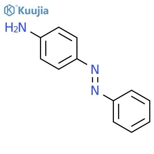 (E)-4-(Phenyldiazenyl)aniline structure