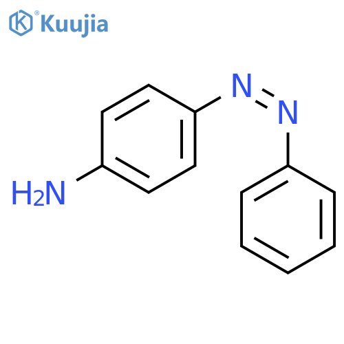 Benzenamine, 4-[(1Z)-2-phenyldiazenyl]- structure