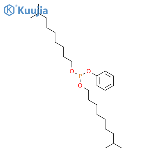 Phosphorous acid,diisodecyl phenyl ester structure