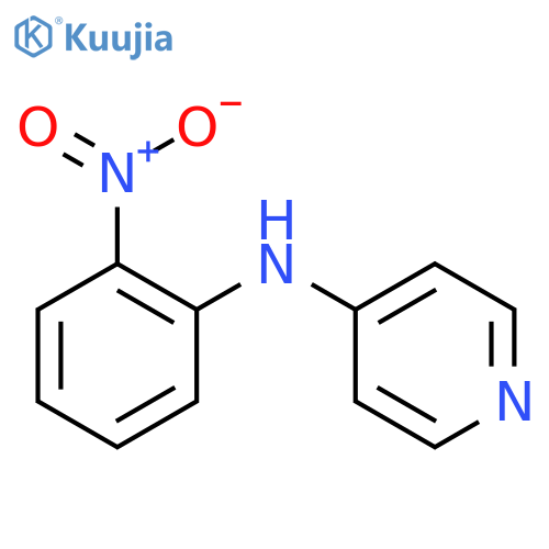 4-(2-Nitroanilino)pyridine structure