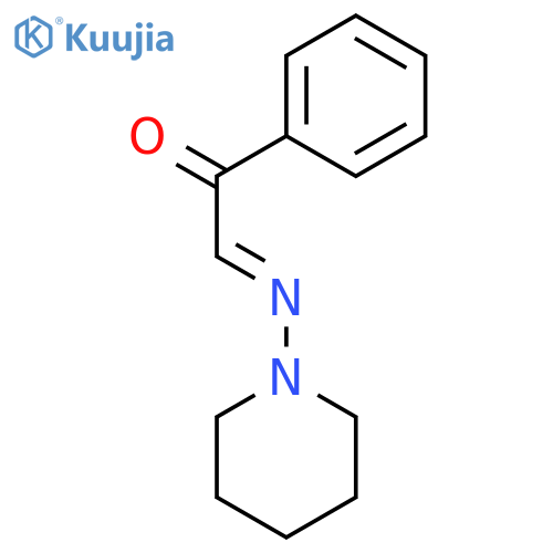 Ethanone,1-phenyl-2-(1-piperidinylimino)- structure