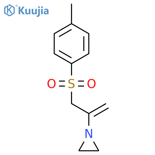 Aziridine, 1-[1-[[(4-methylphenyl)sulfonyl]methyl]ethenyl]- structure