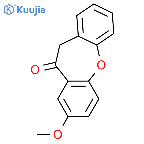 DIBENZ[B,F]OXEPIN-10(11H)-ONE, 8-METHOXY- structure