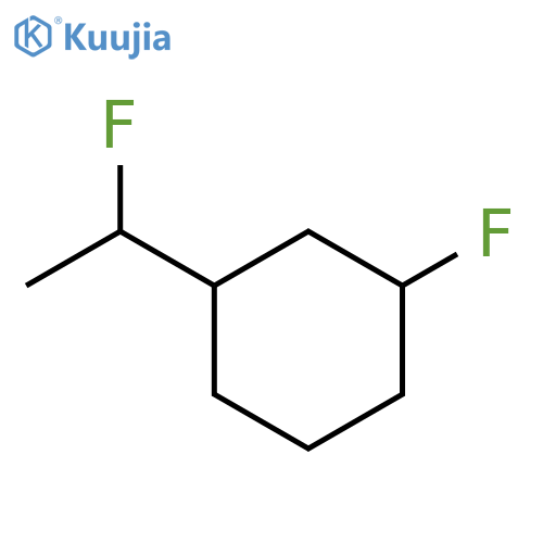Cyclohexane,1-fluoro-3-(1-fluoroethyl)- structure