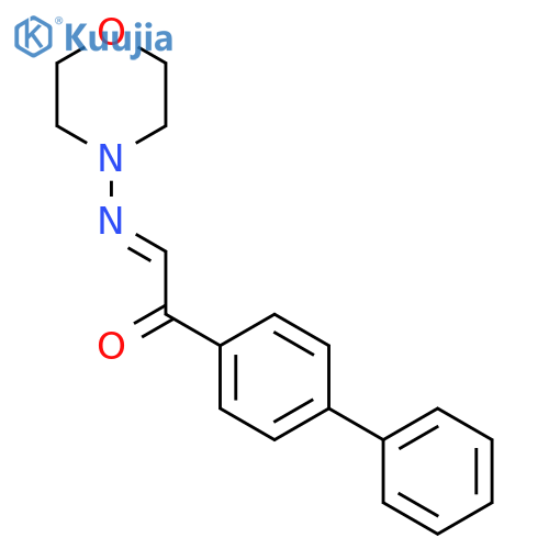 Ethanone,1-[1,1'-biphenyl]-4-yl-2-(4-morpholinylimino)- structure