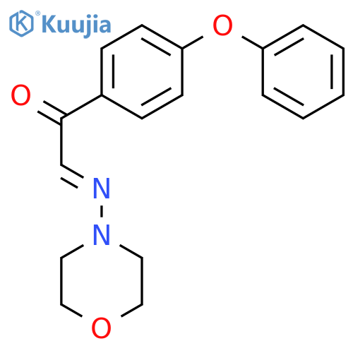 Ethanone,2-(4-morpholinylimino)-1-(4-phenoxyphenyl)- structure