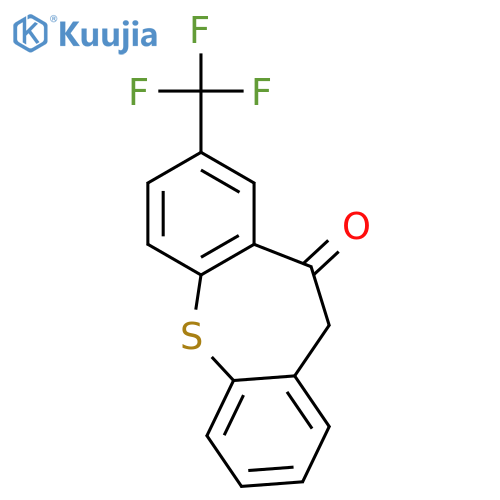Dibenzo[b,f]thiepin-10(11H)-one, 8-(trifluoromethyl)- structure