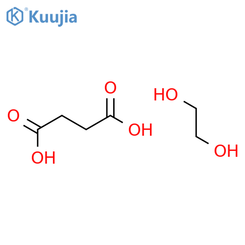 Succinic acid ethyleneglycol polymer structure