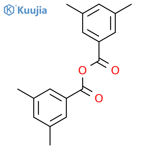 Benzoic acid, 3,5-dimethyl-, 1,1'-anhydride structure
