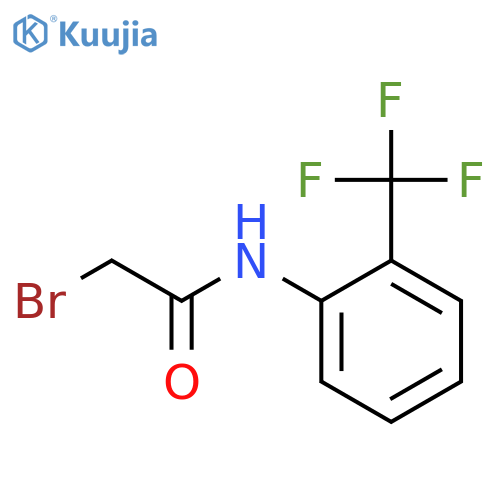 2-Bromo-N-2-(trifluoromethyl)phenylacetamide structure