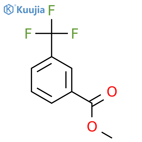 Methyl 3-(trifluoromethyl)benzoate structure