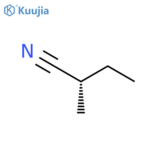 Butanenitrile,2-methyl-, (2S)- structure
