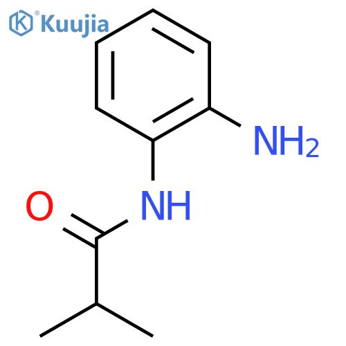 N-(2-aminophenyl)-2-methylpropanamide structure