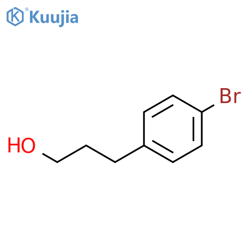 3-(4-Bromophenyl)propan-1-ol structure
