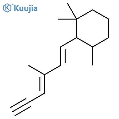 1,3,3-Trimethyl-2-(1E,3E)-3-methyl-1,3-hexadien-5-ynyl-cyclohexane structure