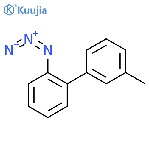1,1'-Biphenyl, 2-azido-3'-methyl- structure