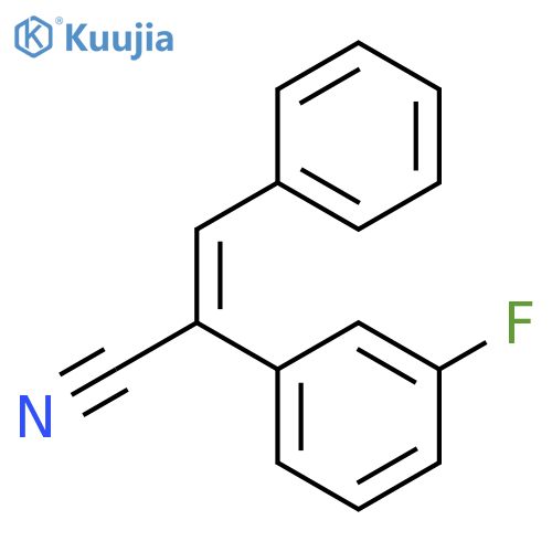 Acrylonitrile,2-(m-fluorophenyl)-3-phenyl- (7CI,8CI) structure