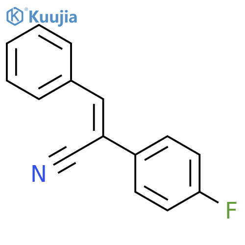Benzeneacetonitrile,4-fluoro-a-(phenylmethylene)- structure