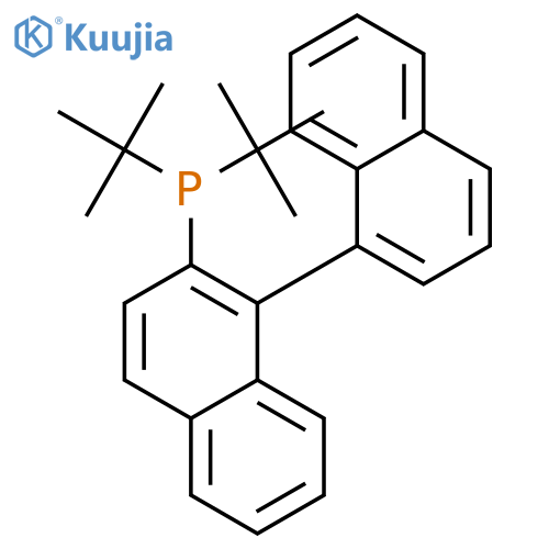 2-(Di-tert-butylphosphino)-1,1'-binaphthyl 98% TrixiePhos structure