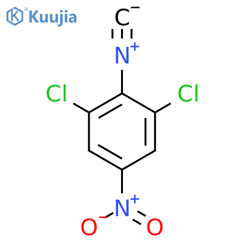 1,3-dichloro-2-isocyano-5-nitrobenzene structure