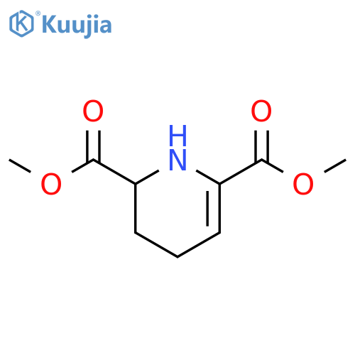 2,6-Pyridinedicarboxylic acid, 1,2,3,4-tetrahydro-, dimethyl ester structure